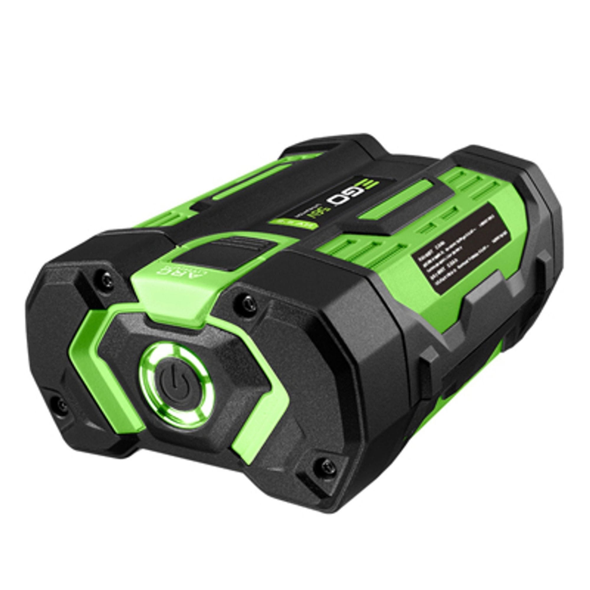 oolfedymxtm.jpg - Mowers Online Green and black cordless power tool battery charger