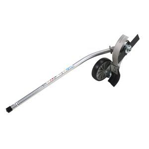 Wheeled string trimmer head with shaft attachment