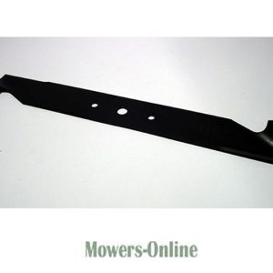 Lawn mower blade with three holes