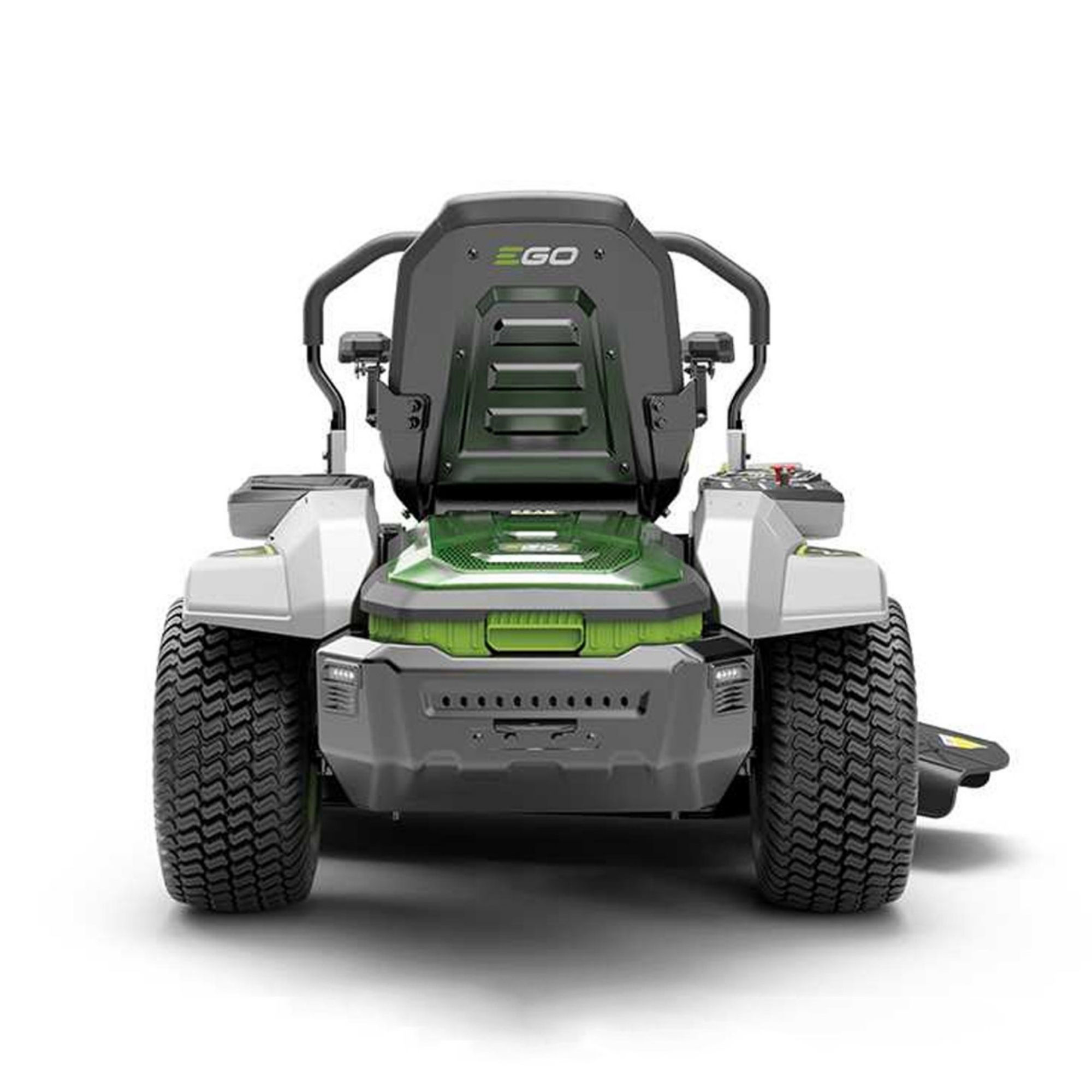 ouqptlmmiq1.jpg - Mowers Online EGO 60V cordless riding lawn mower, front view