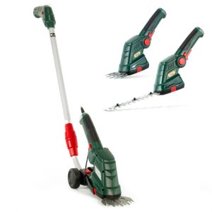 Garden hedge trimmer and grass shear set