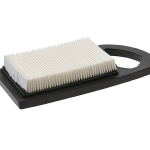 Rectangular pleated air filter with black handle