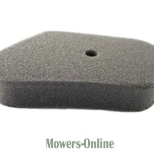 Foam air filter for lawn mower engine