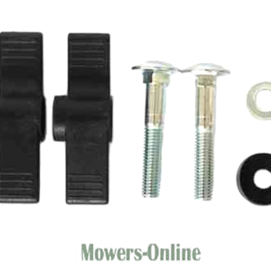 Lawn mower blade mounting hardware kit