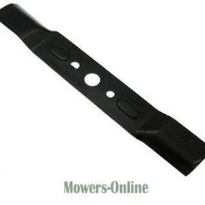 Lawn mower blade with three holes