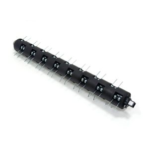 Multi-socket terminal block connector strip