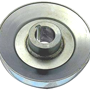 Pulley wheel with square drive socket