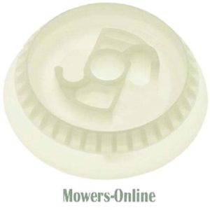 Dome lawn mower deck cover