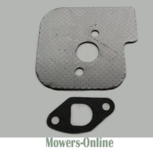 Carburetor gasket and mounting plate set