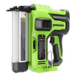 Greenworks cordless brad nailer with battery