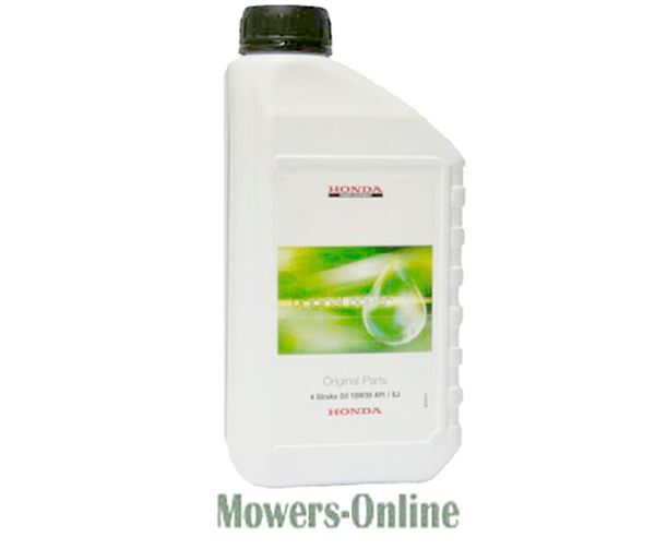 P - Mowers Online Honda engine oil bottle with green cap