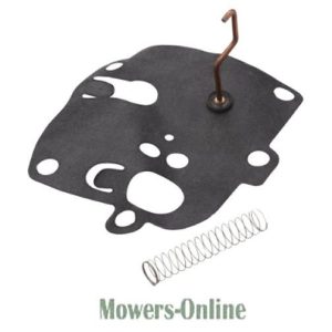 Carburetor diaphragm kit with spring