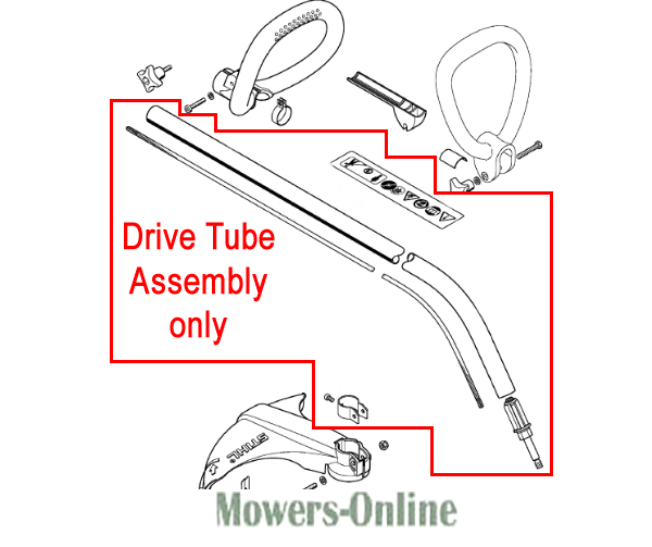 qheq1rm5gg5.png - Mowers Online Drive Tube Assembly for lawn mower