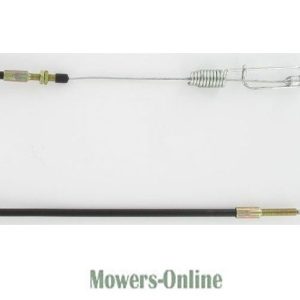 Lawn mower throttle cable assembly pair