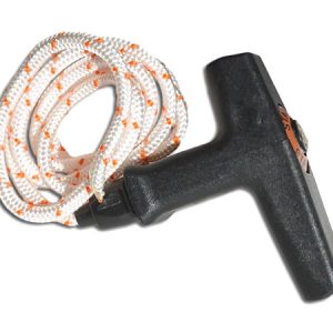 Starter pull rope with handle for small engines