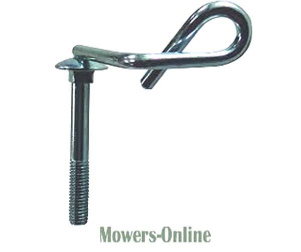 P - Mowers Online Lawn mower deck bolt with eye hook loop