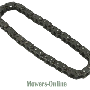Roller chain for lawn mower equipment