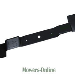 Lawn mower deck belt with pulleys