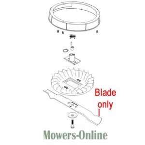 Lawn mower blade replacement diagram parts