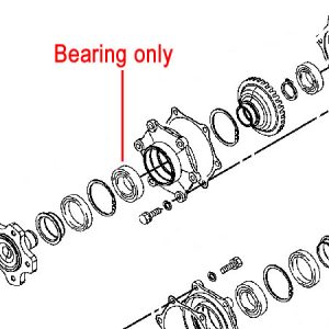 Bearing assembly exploded diagram shotgun parts