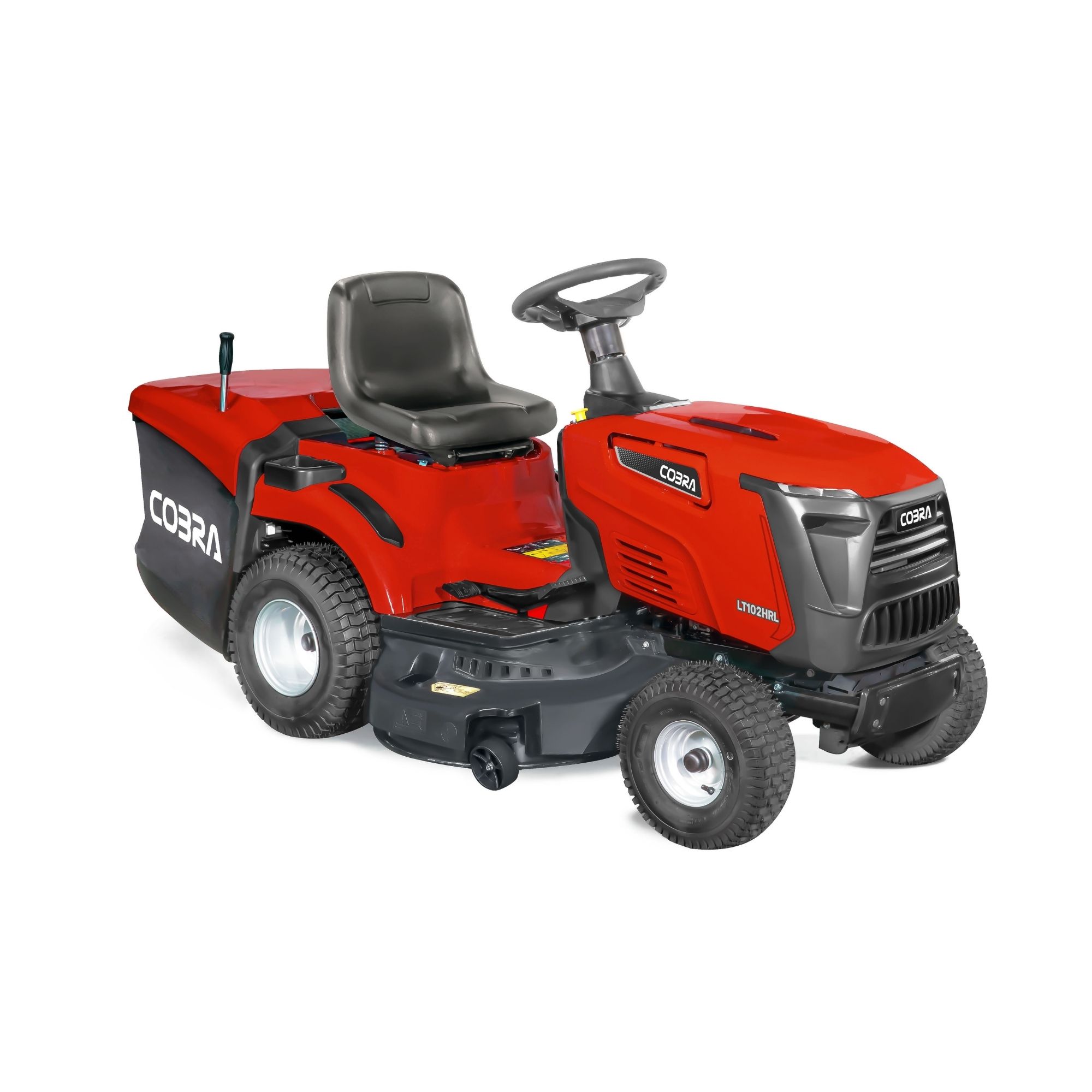 rdg5bg1olby.jpg - Mowers Online Cobra red ride-on lawn mower with seat