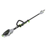 Cordless pole saw with shoulder strap
