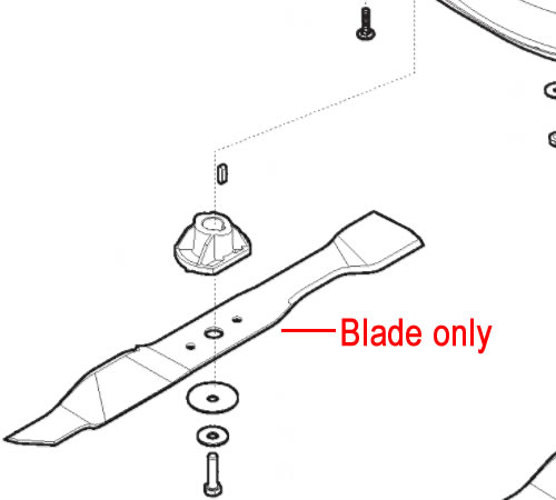 rhjtgk1vb0m.jpg - Mowers Online Lawn mower blade assembly diagram with parts