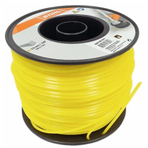 Spool of yellow trimmer line