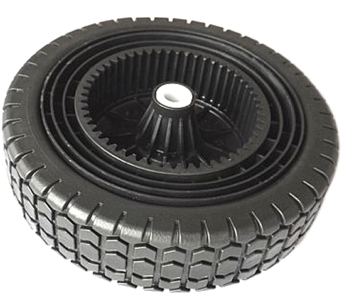 rnryhevqa1h.png - Mowers Online Pneumatic tire wheel with ribbed tread pattern