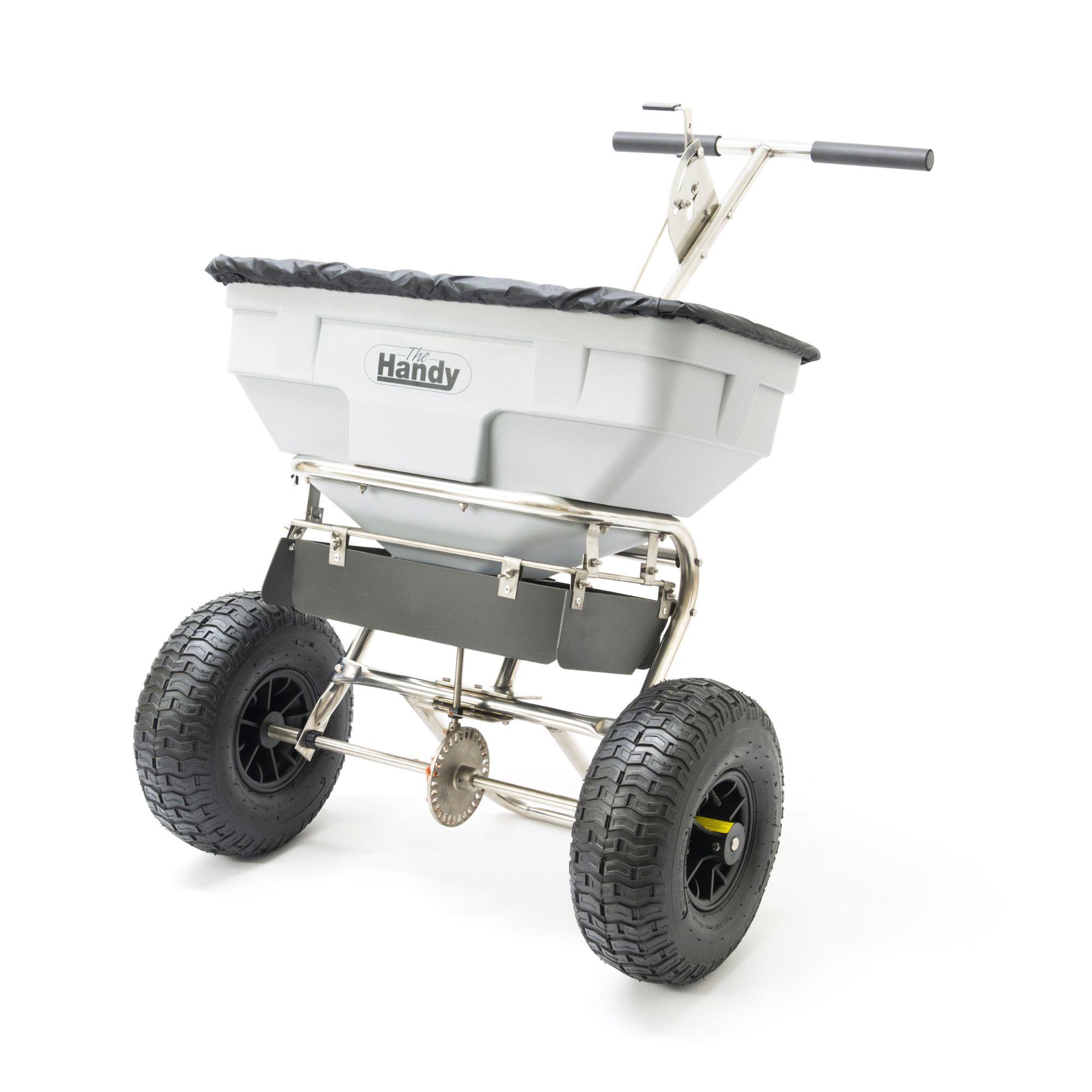 rohgb54f4kd.jpg - Mowers Online Handy wheeled garden spreader with hopper