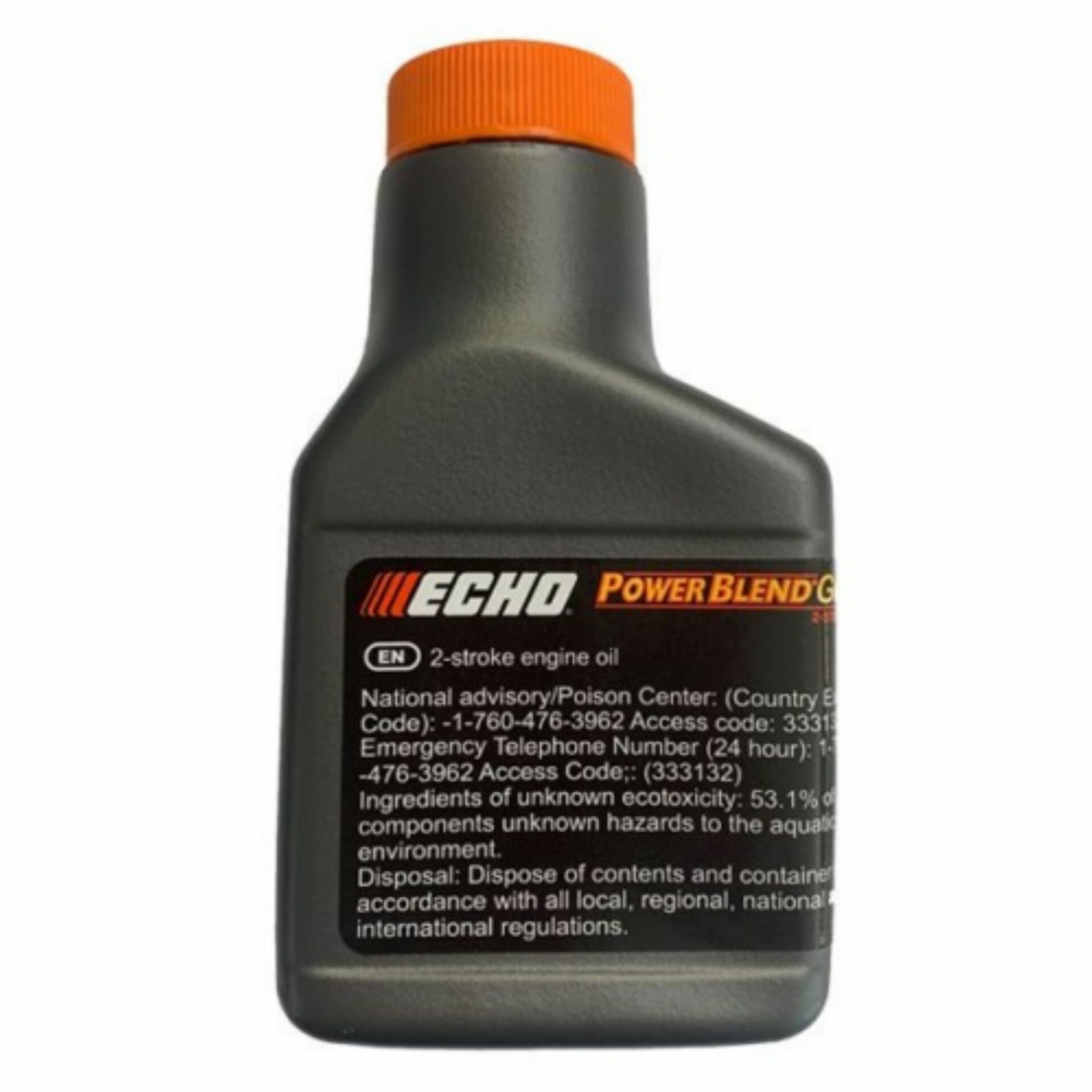 rql5myiwy41.jpg - Mowers Online ECHO PowerBlend 2-stroke engine oil bottle