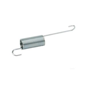 Tension spring with hook ends for equipment