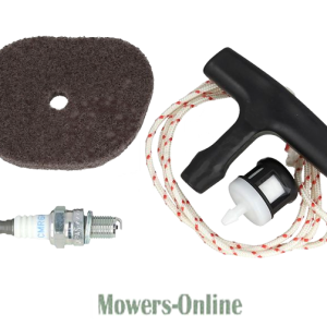 Lawn mower engine maintenance kit components