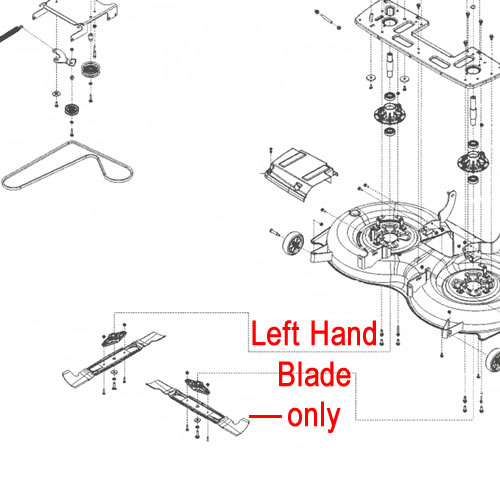 ruq4okiclnd.jpg - Mowers Online Lawn mower blade assembly diagram left hand blade