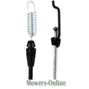 Lawn mower drive cable assembly parts