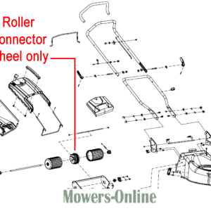 Roller Connector Wheel parts diagram