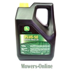 John Deere PLUS-50 engine oil bottle