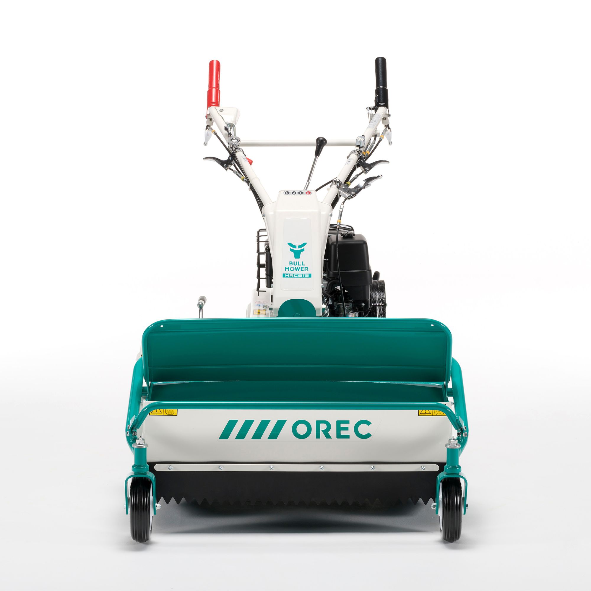 s5rsfjdxsg4.jpg - Mowers Online OREC push lawn mower, front view