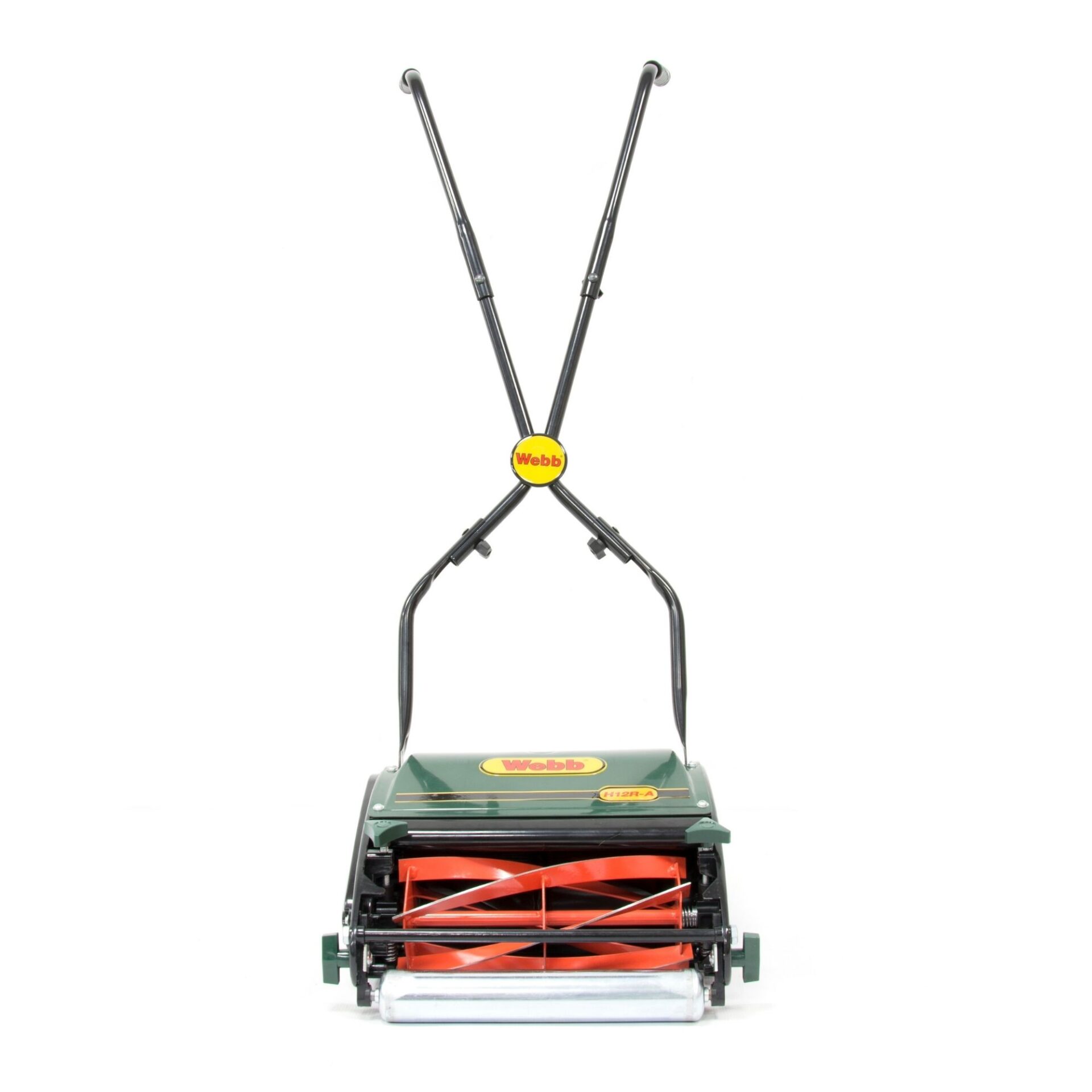saxcl2bhngw.jpg - Mowers Online Push reel lawn mower with grass catcher