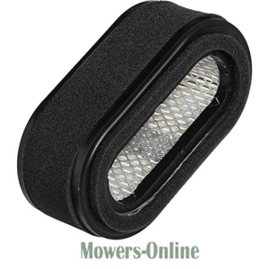 Engine air filter with foam pre-filter wrap