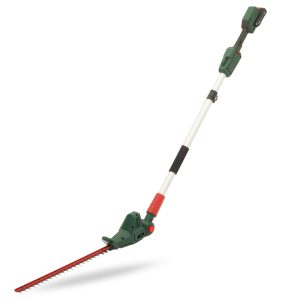 Electric pole saw with extendable shaft