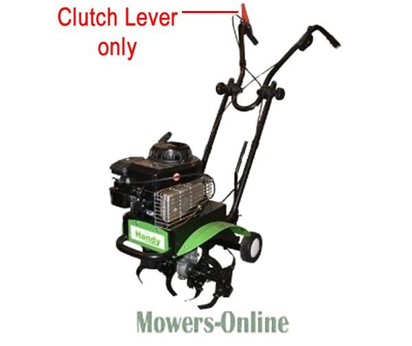 P - Mowers Online Front-tine tiller with clutch lever detail