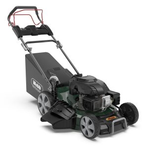 Toro self-propelled lawn mower with gas engine