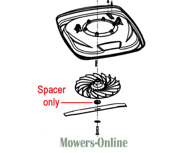 snzm3ja1y2r.png - Mowers Online Lawn mower blade spacer assembly diagram