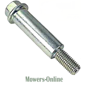 Shoulder bolt with hex flange nut and washer