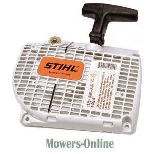 STIHL recoil starter assembly with pull handle