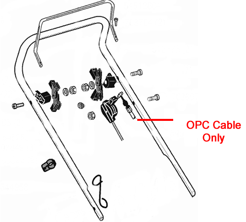 tfnov0bcvp3.png - Mowers Online OPC cable assembly diagram for lawn mower