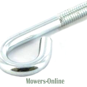 Zinc plated eye bolt hook fastener