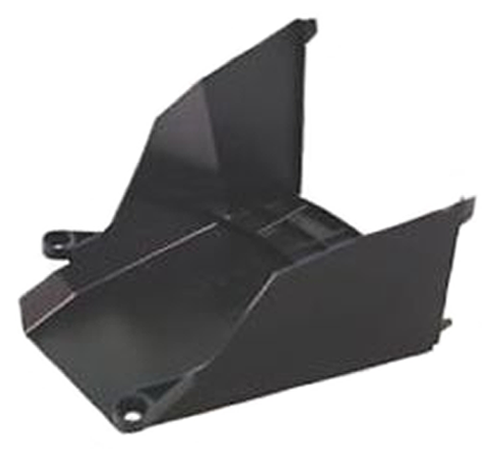 ti5mekwgavz.png - Mowers Online Black plastic lawn mower chute deflector