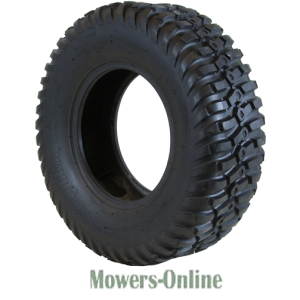 Knobby tread lawn mower tire